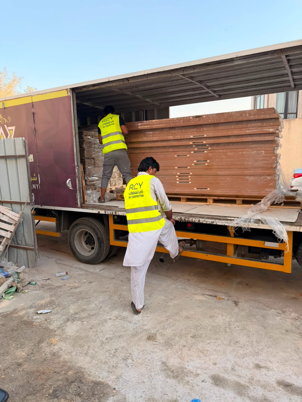 مشروع أبواب WPC ، عمارة المربع