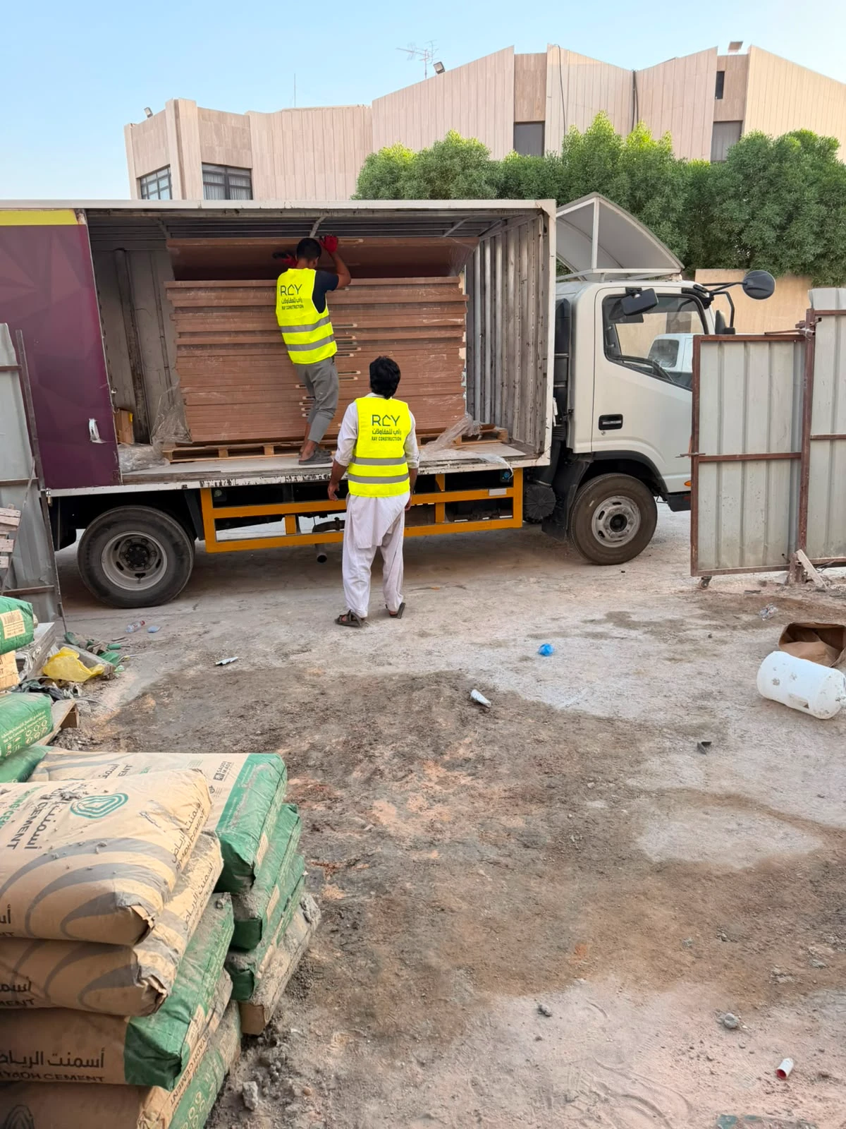 مشروع أبواب WPC ، عمارة المربع