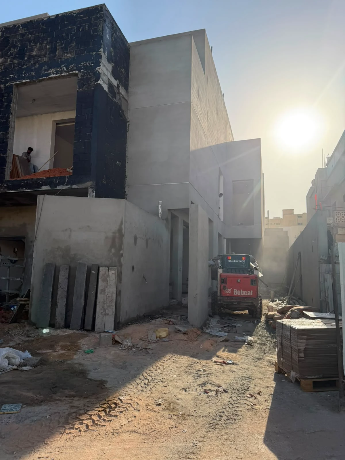مشروع أبواب wpc ، فيلا الملز