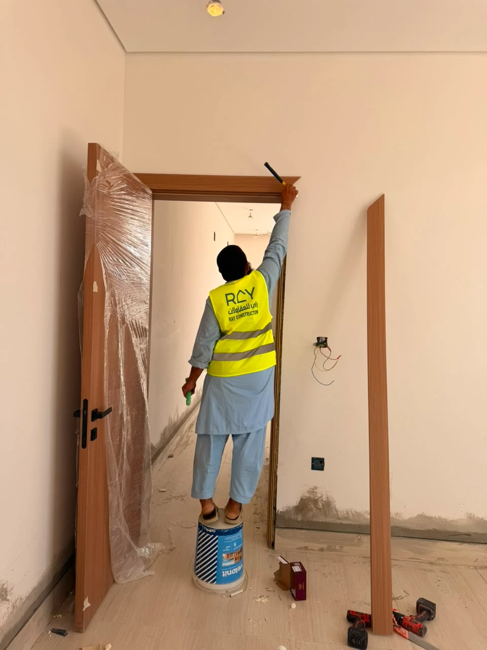 مشروع أبواب WPC ، عمارة المربع