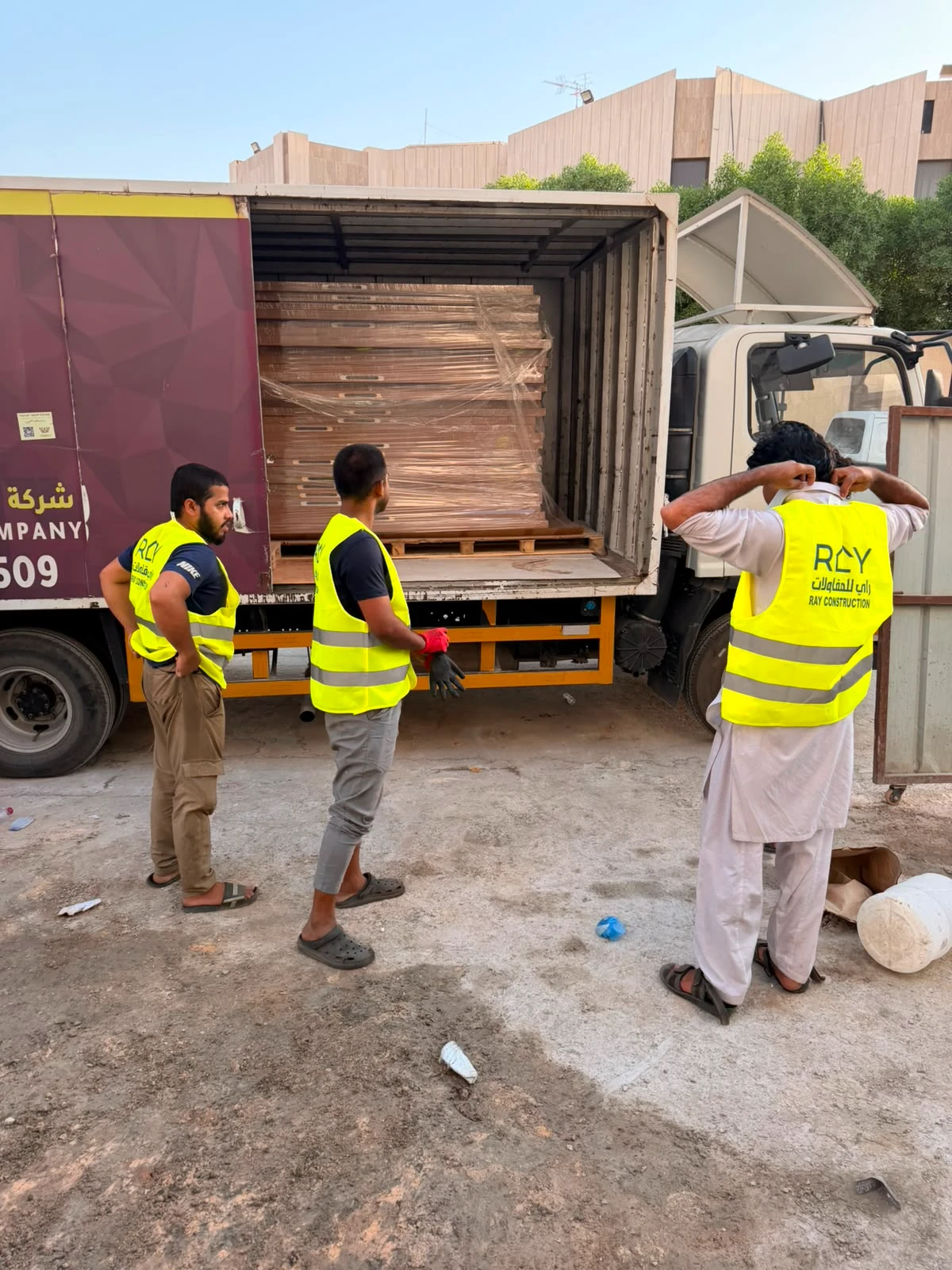 مشروع أبواب WPC ، عمارة المربع