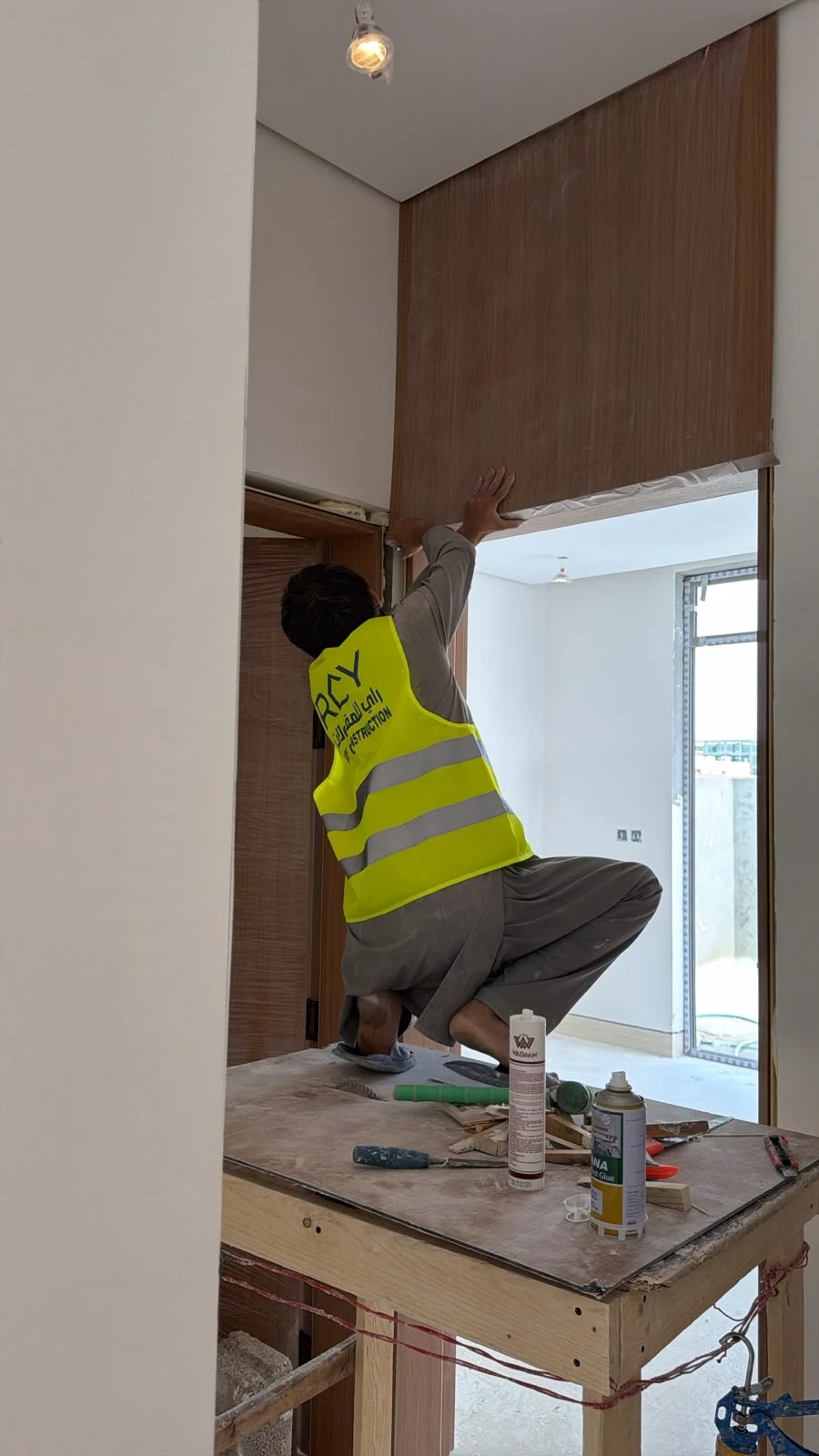 مشروع أبواب WPC ، عمارة المربع
