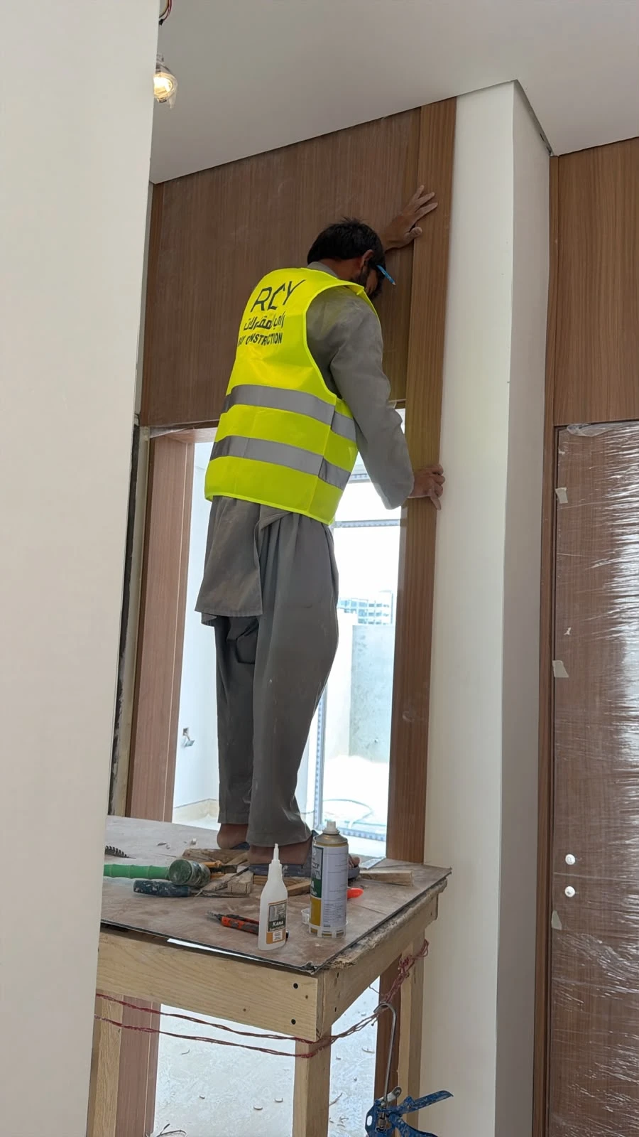 مشروع أبواب WPC ، عمارة المربع