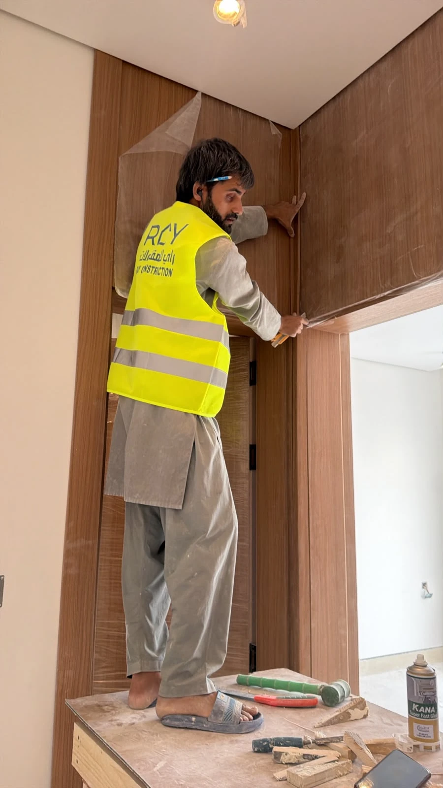 مشروع أبواب WPC ، عمارة المربع