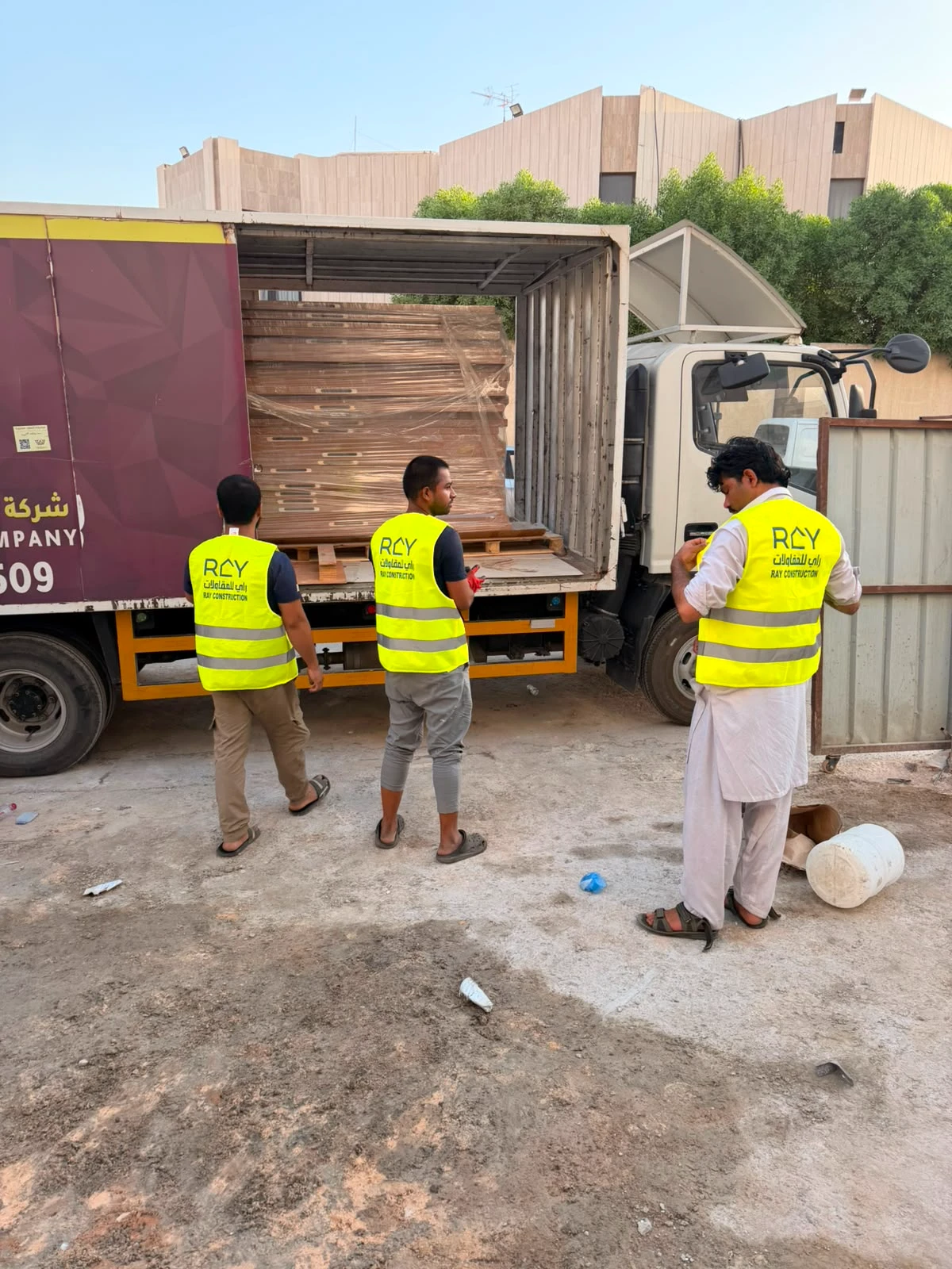 مشروع أبواب WPC ، عمارة المربع
